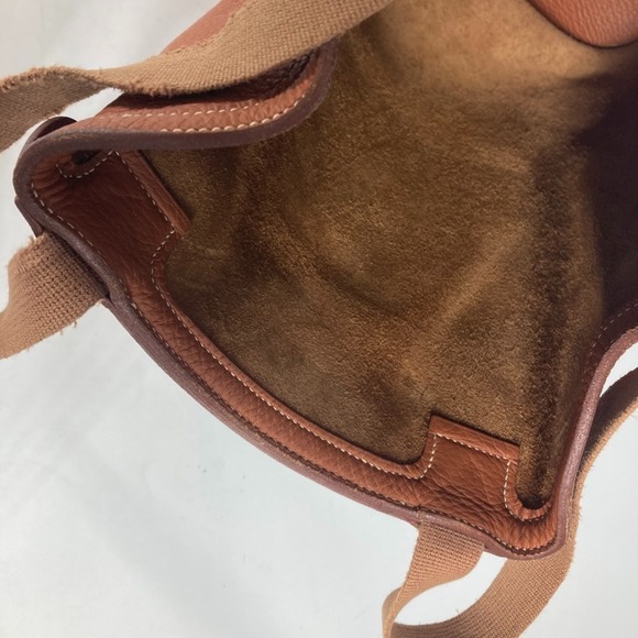 HERMES Brown Leather Backpack - Picture 12 of 15